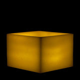 Wax Luminary-8"x8"x5"-CandlesTonight