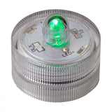 Green One LED Submersible Top View In Light