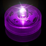 Purple One LED Submersible Top View