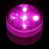 Pink Five LED Submersible Top View