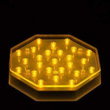 Colors Available - 6.5 Inch LED Octagon Light Base