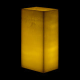 Sizes Available - 5"x7"x Wide Wax Luminary Flameless Candles