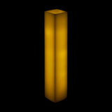 Wax Luminary-3"x3"x12"-CandlesTonight