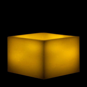 Wax Luminary-5"x5"x3"-CandlesTonight
