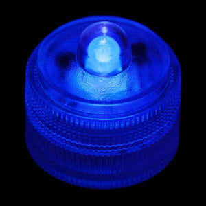 Blue Remote Controlled One LED Submersible Top View