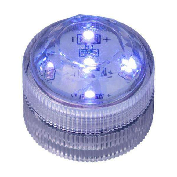 Blue Five LED Submersible Top View In Light