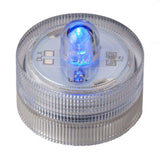 Blue One LED Submersible Top View In Light