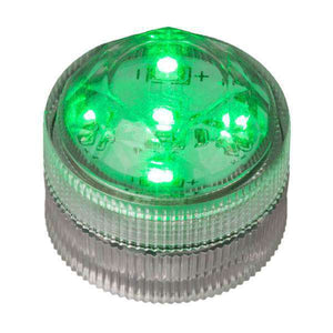 Green Five LED Submersible Top View In Light