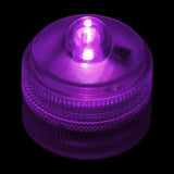 Purple Remote Controlled One LED Submersible Top View