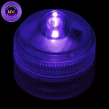 UV Remote Controlled One LED Submersible Top View