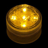 Amber Five LED Submersible Top View