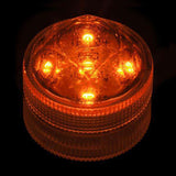 Orange Five LED Submersible Top View