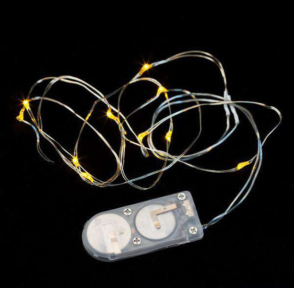 Amber Ten LED String Light - Pack of 3 - IntelliWick