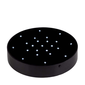 Black or White LED Circular Light Base - IntelliWick