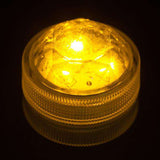 Amber Three LED Submersible Top View