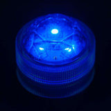 Blue Three LED Submersible Top View