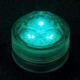 Teal Three LED Submersible Top View